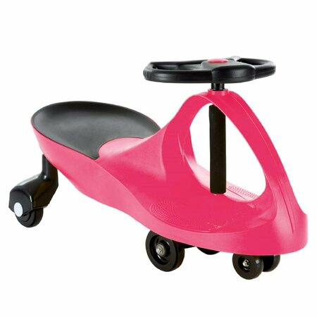 MOVIMIENTO Wiggle Movement to Steer Zigzag Car for Toddlers & Kids; Pink MO3239712